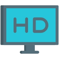in HD
